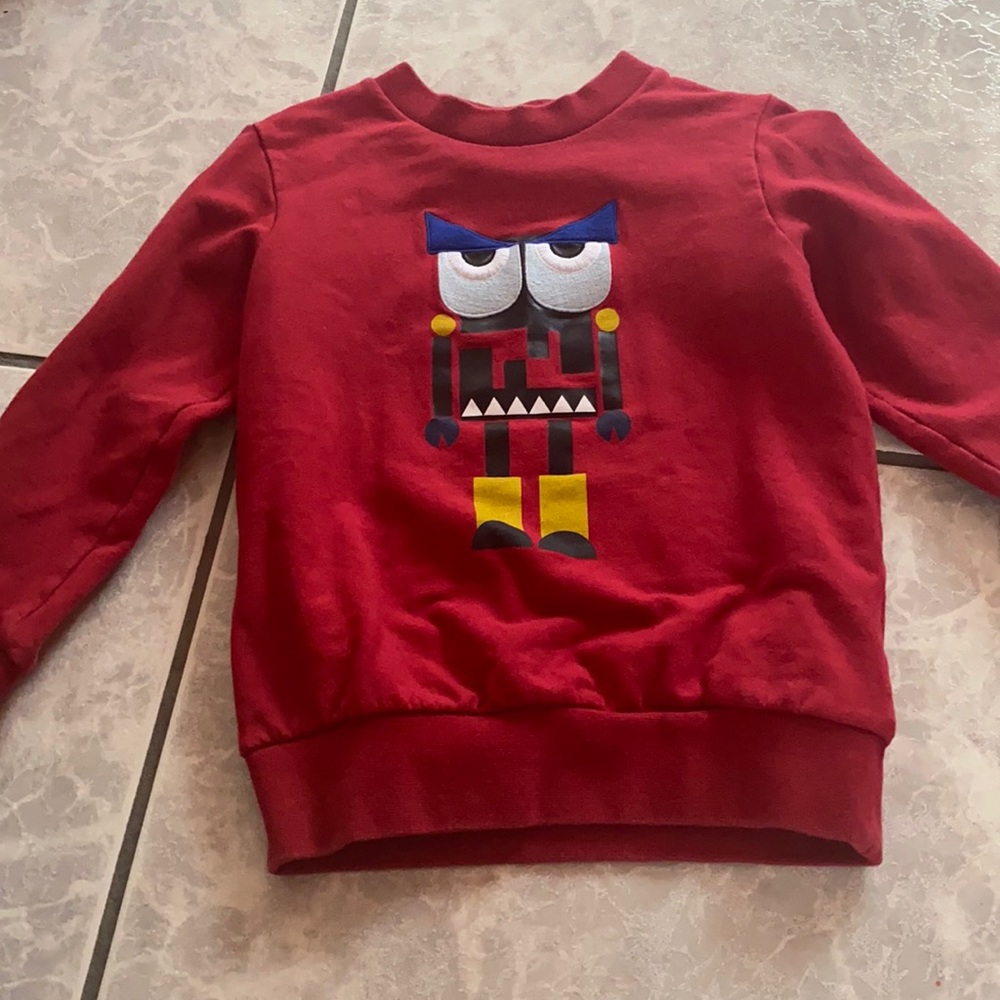 Red FENDI sweater